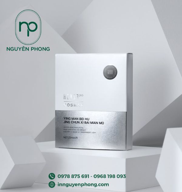 In hộp metalize đựng mỹ phẩm